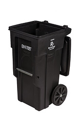 black-garbage-can